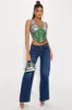 Arianna Halter Corset Top - Green/combo sold by Fashion Nova