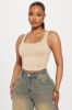Amanza Corset Top - Taupe sold by Fashion Nova
