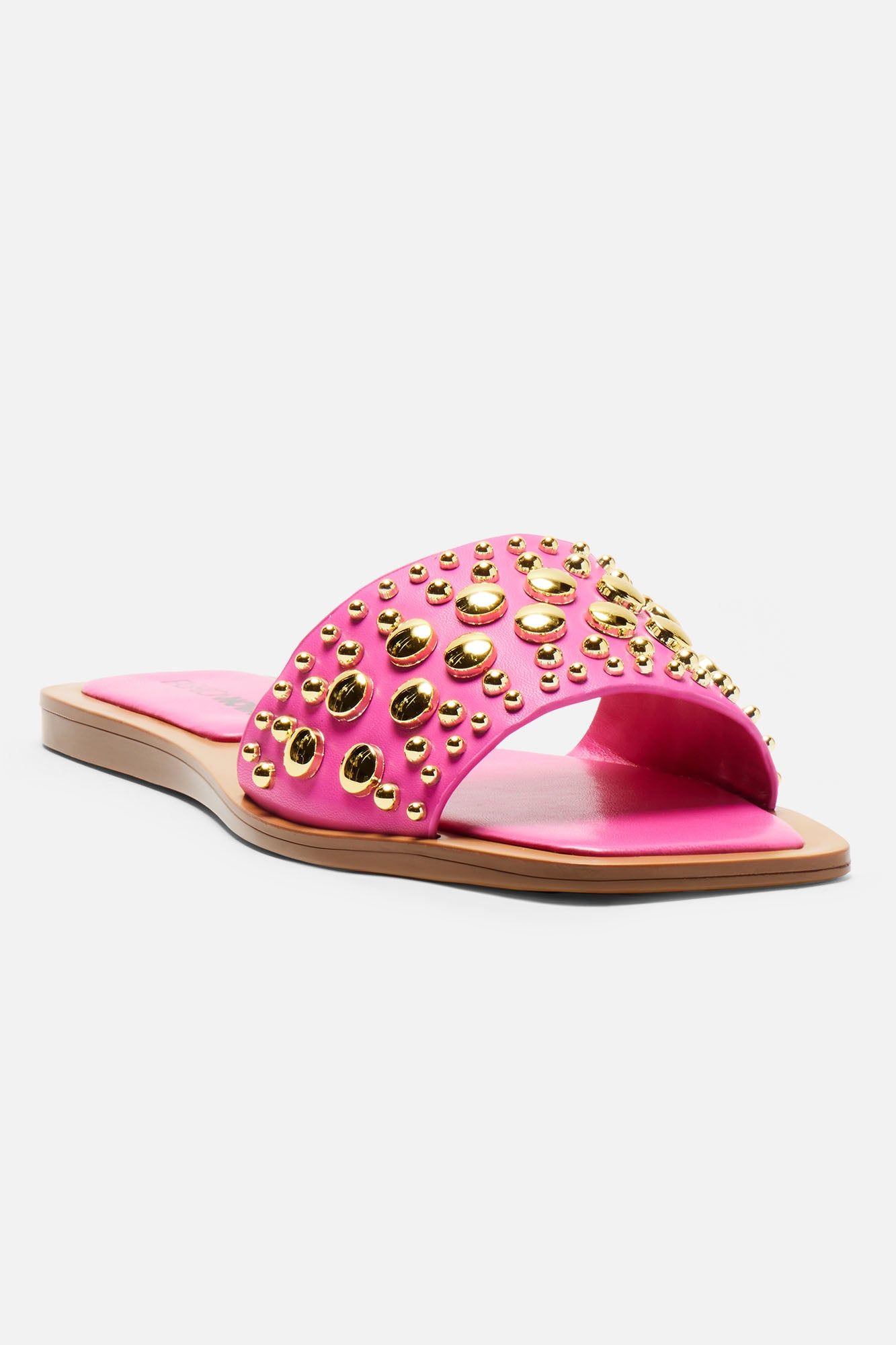 Easy On The Eyes Flat Sandals - Pink sold by Fashion Nova product image thumbnail 3