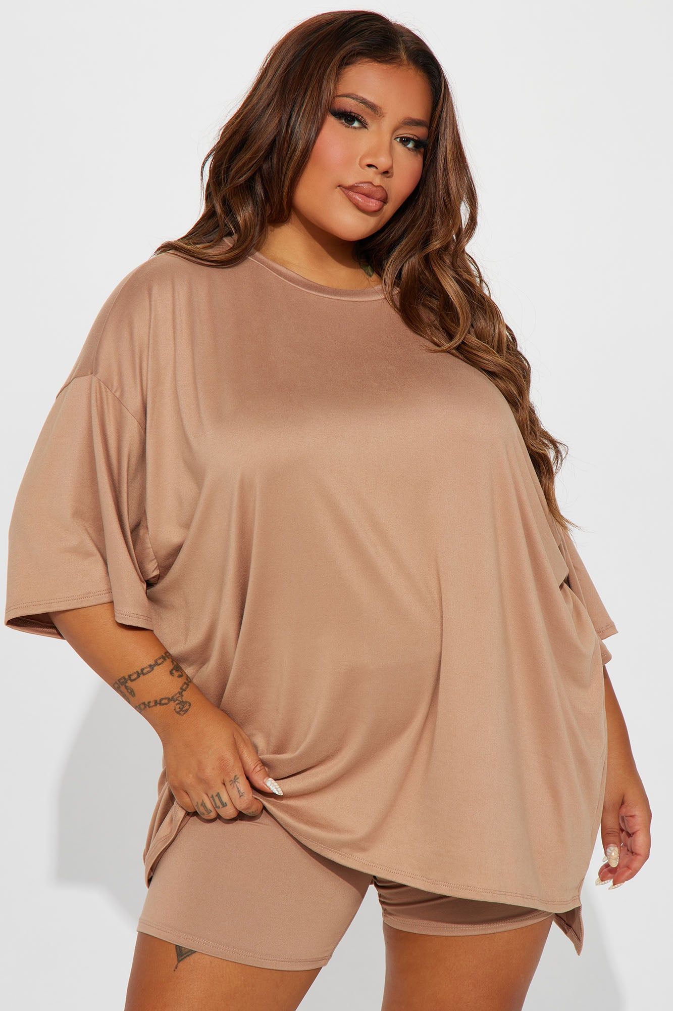 Casual Life Short Set - Mocha sold by Fashion Nova product image thumbnail 5