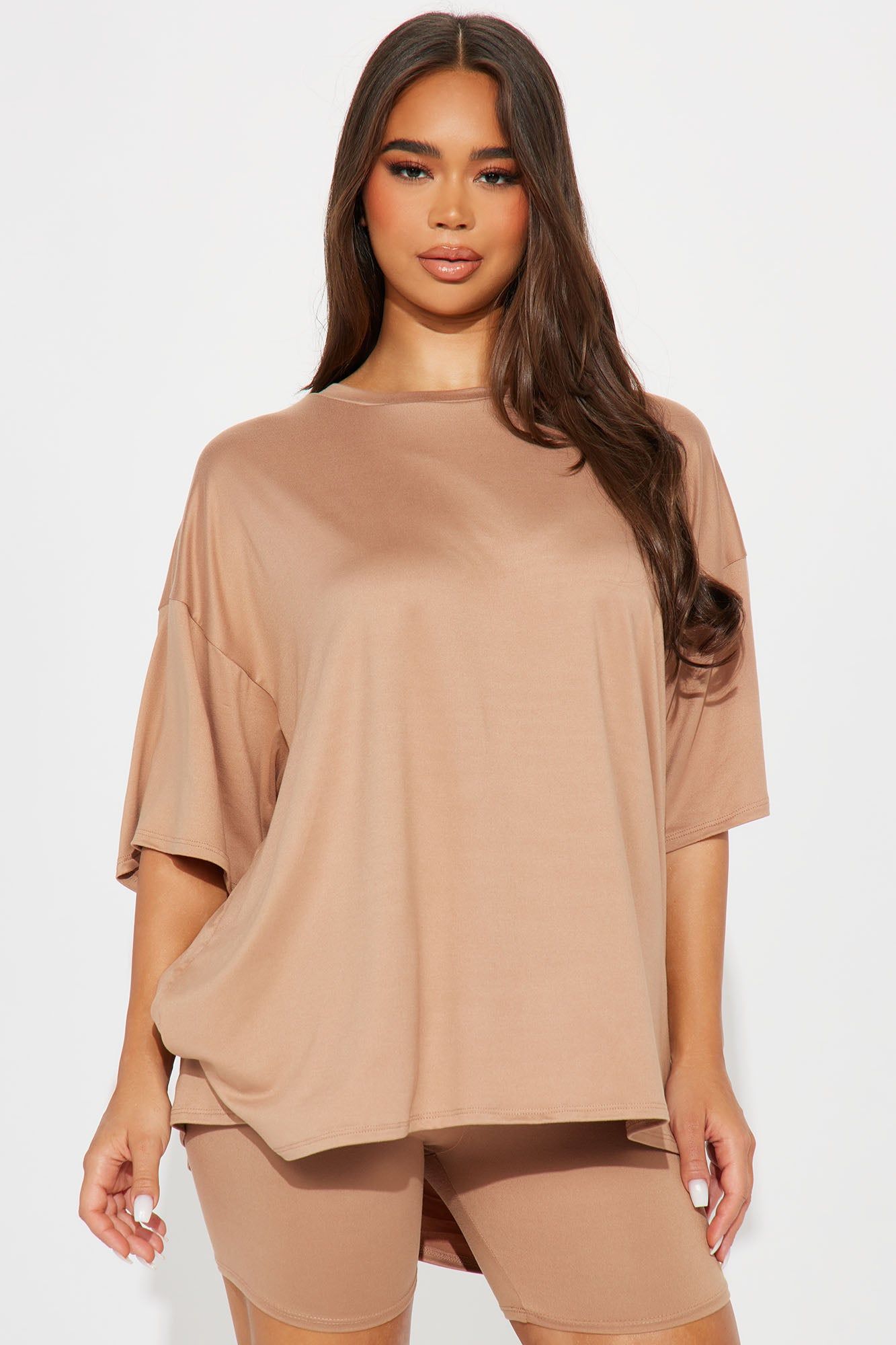 Casual Life Short Set - Mocha sold by Fashion Nova