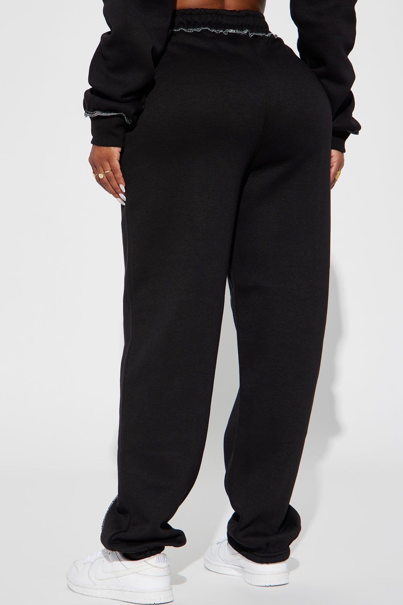Staying Connected Lounge Jogger - Black sold by Fashion Nova product image thumbnail 3