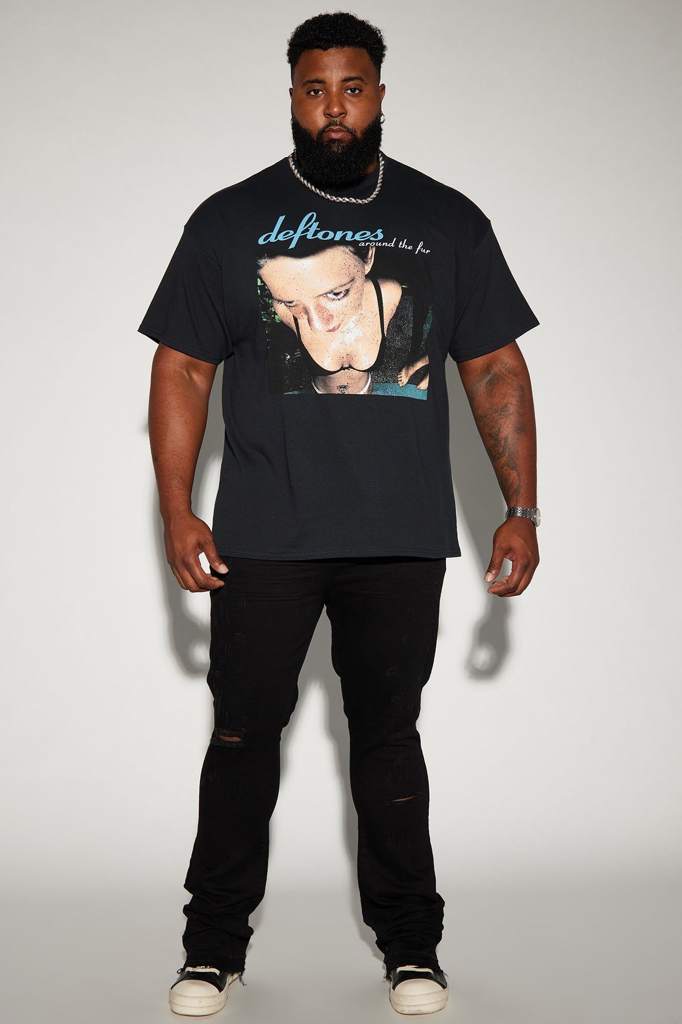 Walk With It Stacked Skinny Flare Jeans - Black sold by Fashion Nova product image thumbnail 7