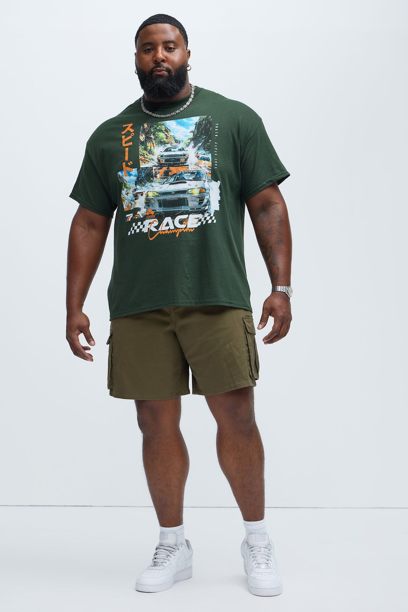 Speed Race Short Sleeve Tee - Hunter sold by Fashion Nova product image thumbnail 5
