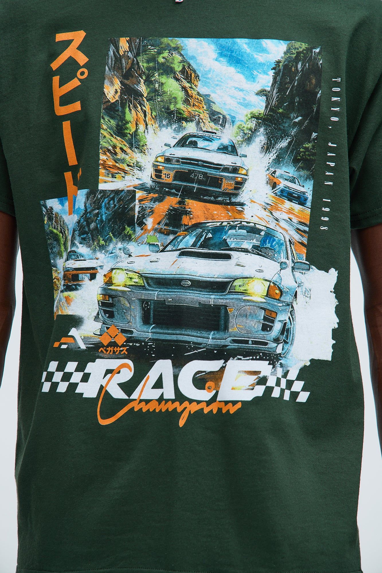 Speed Race Short Sleeve Tee - Hunter sold by Fashion Nova product image thumbnail 2