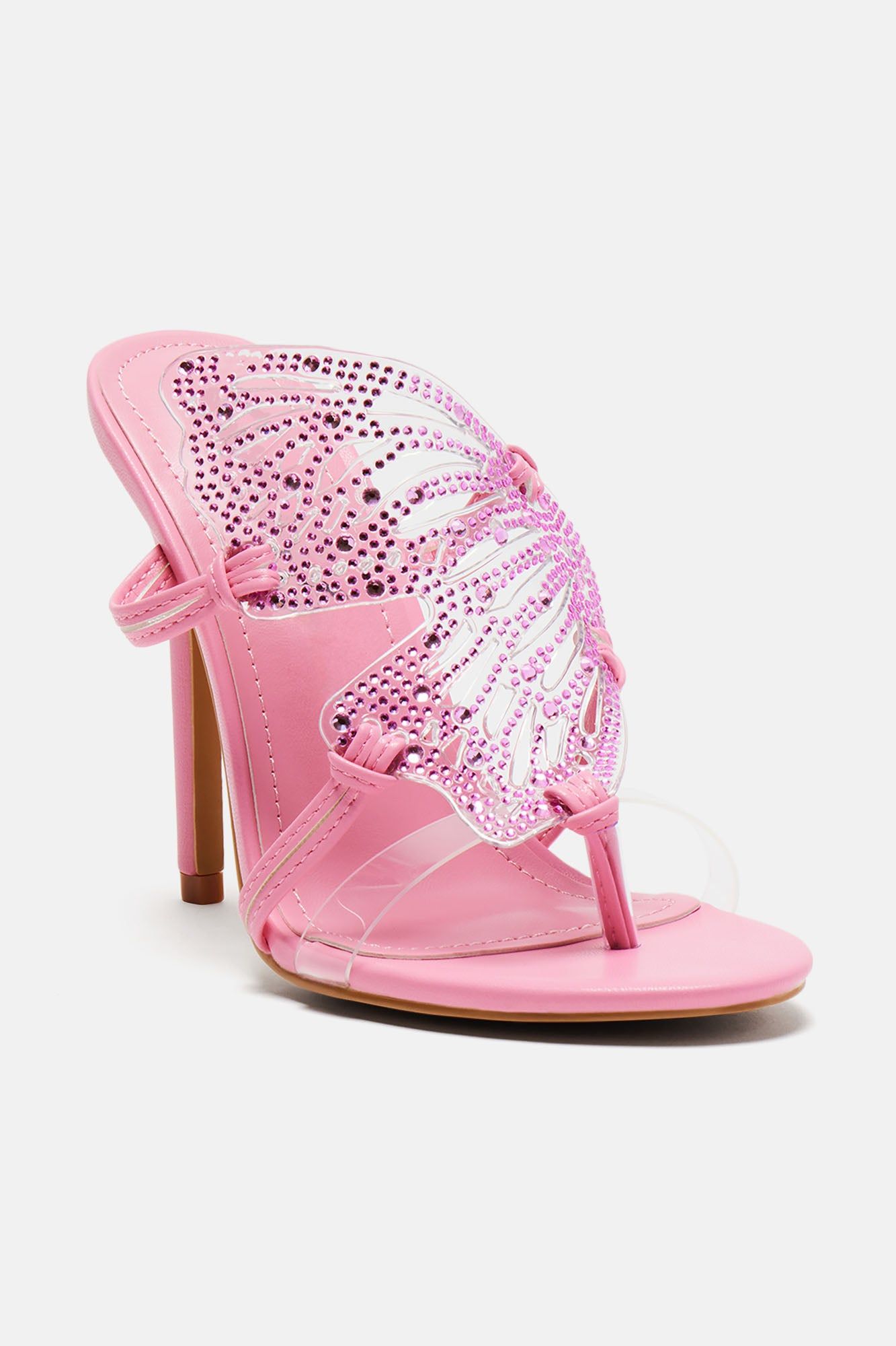 Flutter Feeling Heels - Pink sold by Fashion Nova product image thumbnail 2