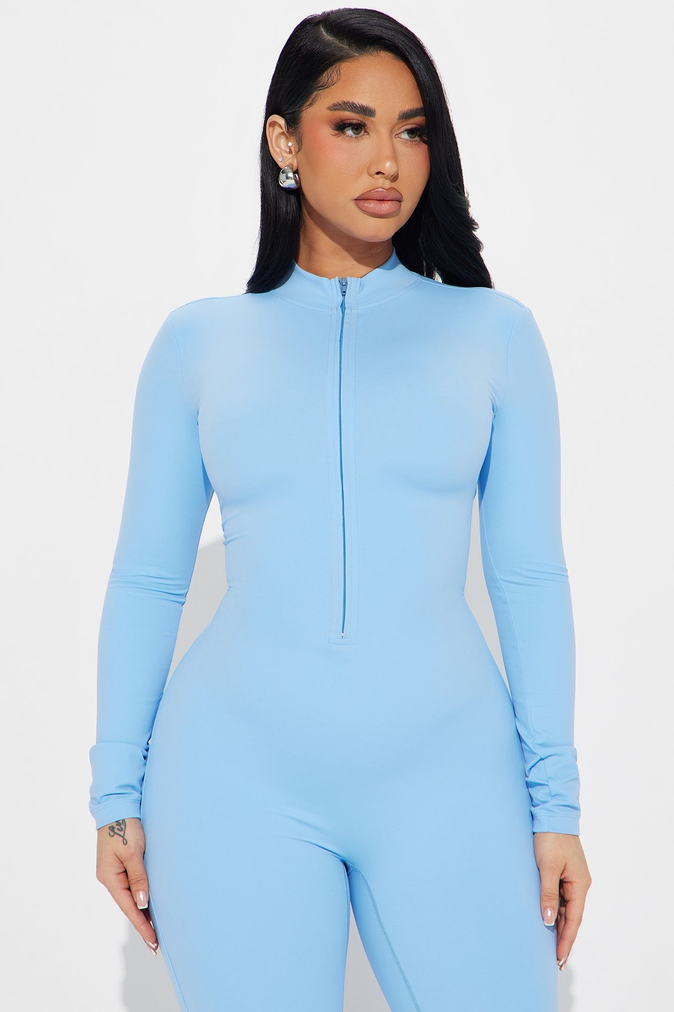 Santana Seamless Jumpsuit - Blue sold by Fashion Nova product image thumbnail 2