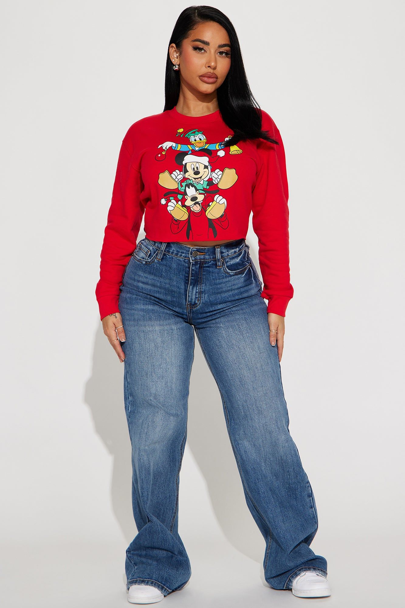 Mickeys Holiday With Friends Tshirt - Red sold by Fashion Nova product image thumbnail 2