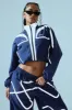 FN Paris Windbreaker Jacket - Navy sold by Fashion Nova