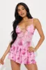 Maxine Mesh Micro Mini Dress - Pink sold by Fashion Nova