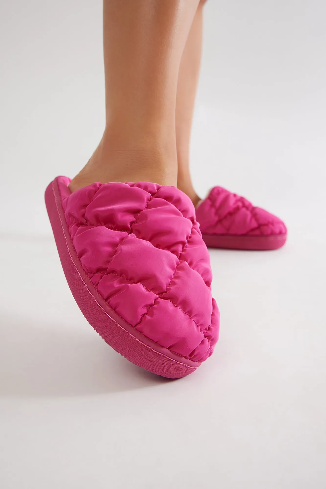 Down To Lounge Slippers - Pink sold by Fashion Nova product image thumbnail 2
