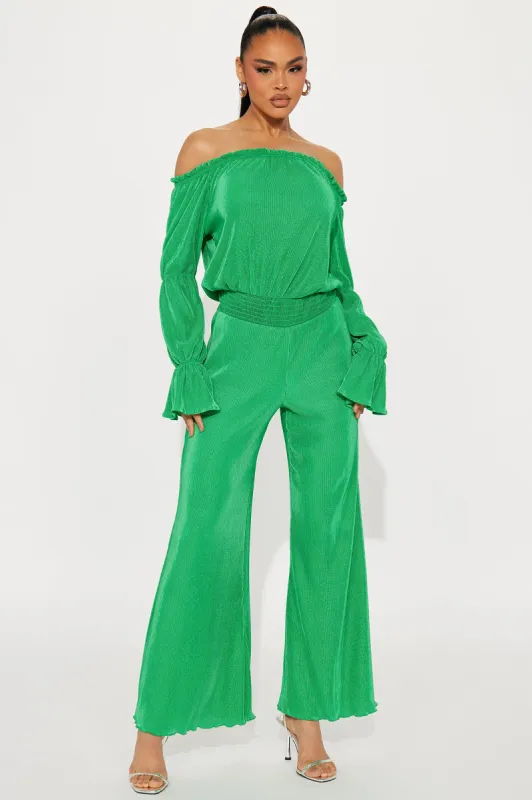 Jasleney Jumpsuit - Green sold by Fashion Nova