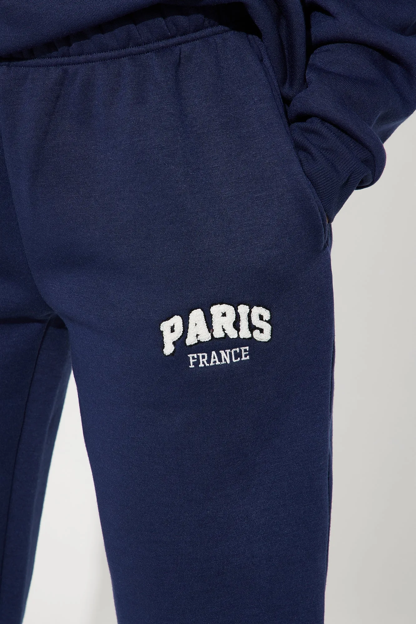 Staying In Paris Jogger Set - Navy sold by Fashion Nova product image thumbnail 4