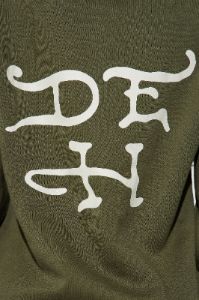 Ed Hardy Tattooing Hoodie - Olive sold by Fashion Nova