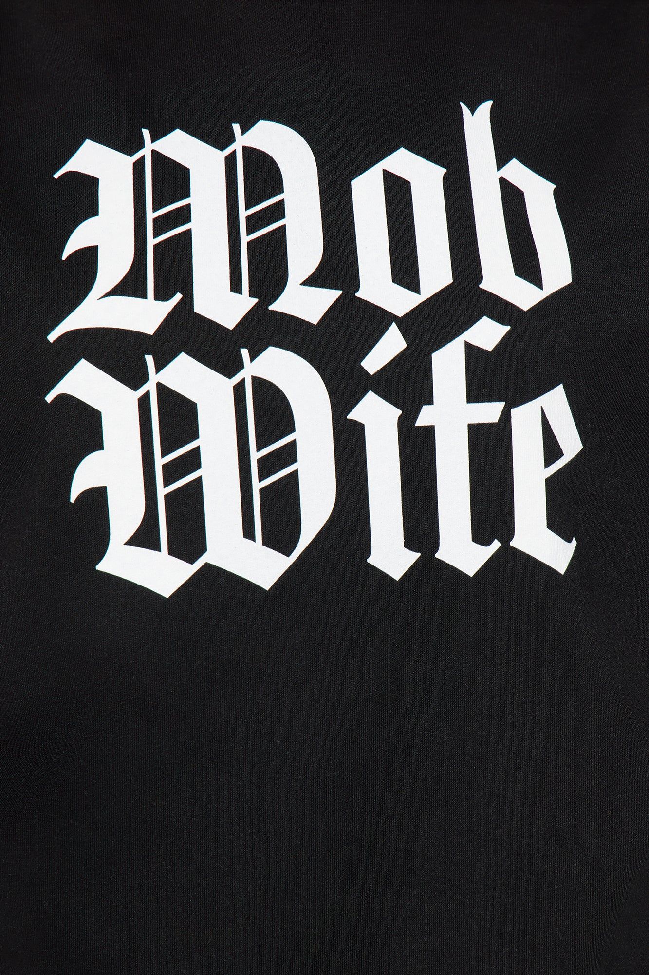 Mob Wife Energy Tee - Black sold by Fashion Nova product image thumbnail 3