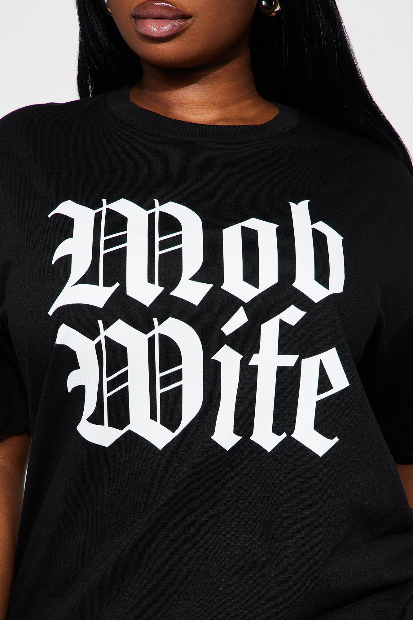 Mob Wife Energy Tee - Black sold by Fashion Nova product image thumbnail 5