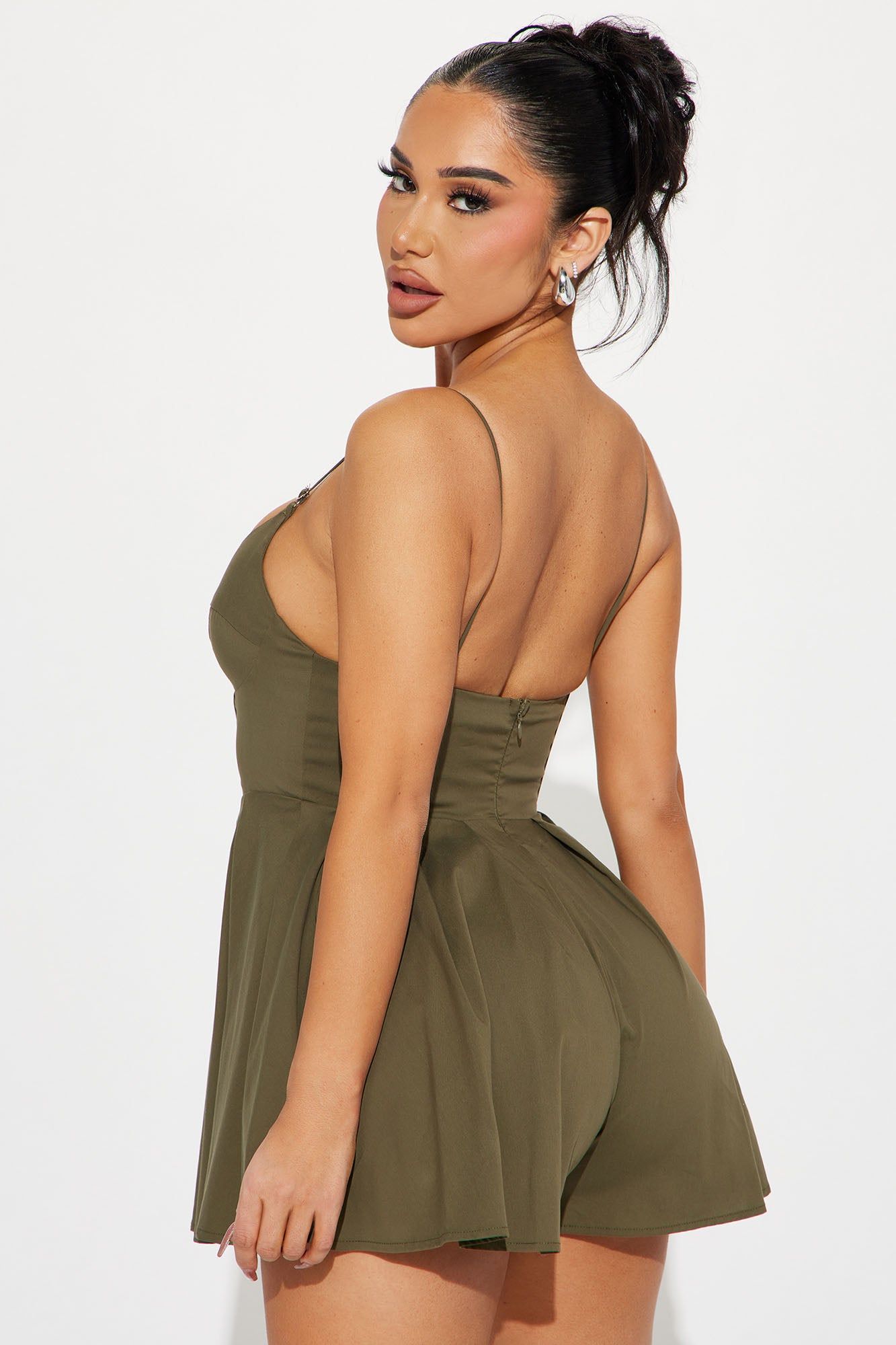 Her Moment Romper - Olive sold by Fashion Nova product image thumbnail 2