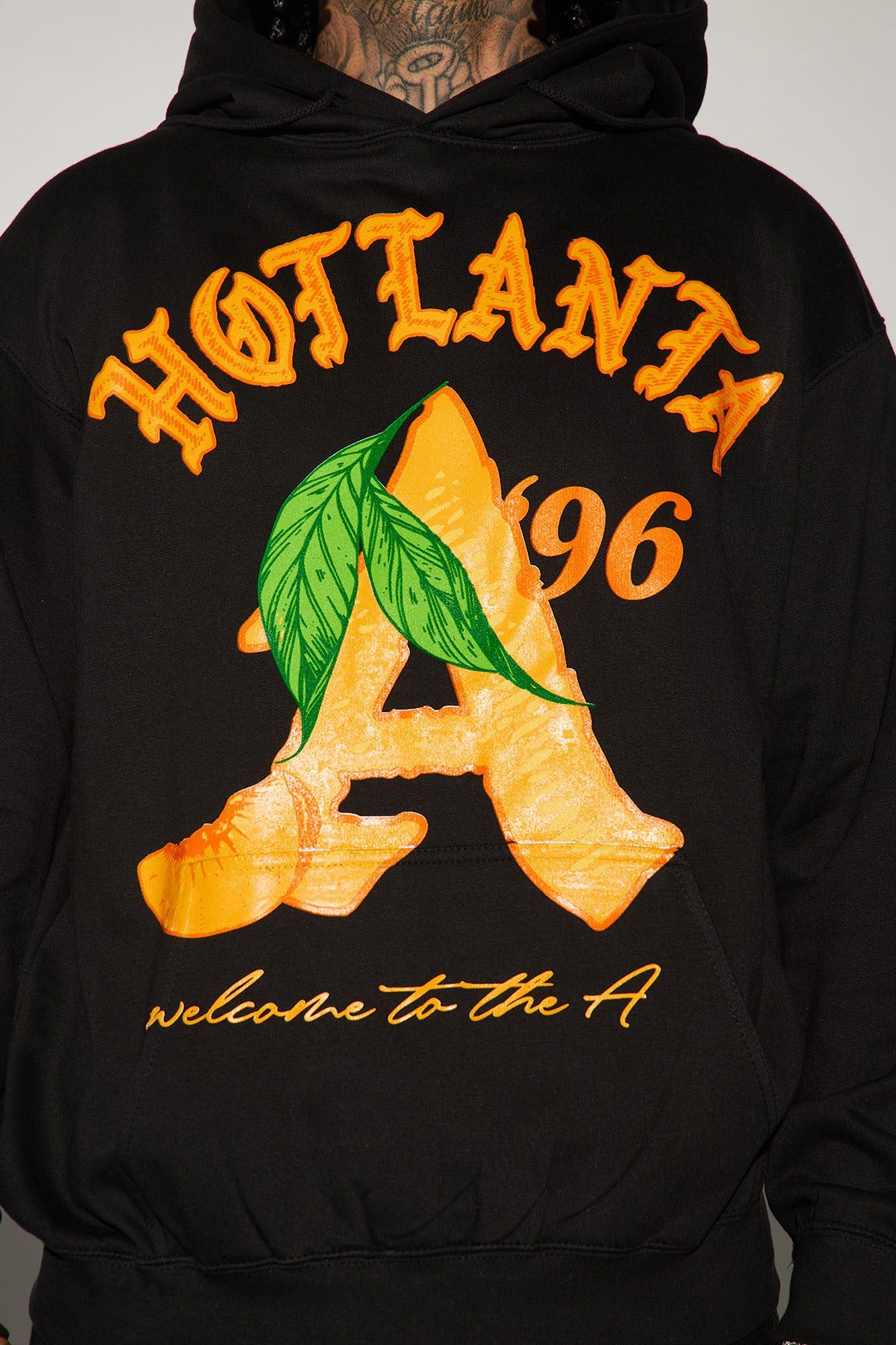 96 Hotlanta Hoodie - Black sold by Fashion Nova product image thumbnail 3