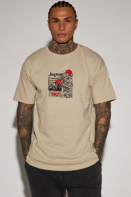Osaka Japan 1967 Short Sleeve Tee - Sand made by Fashion Nova