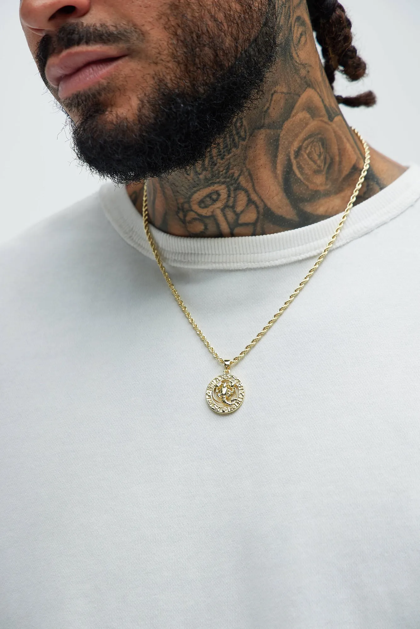 Cancer Zodiac Pendant Necklace - Gold sold by Fashion Nova product image thumbnail 2