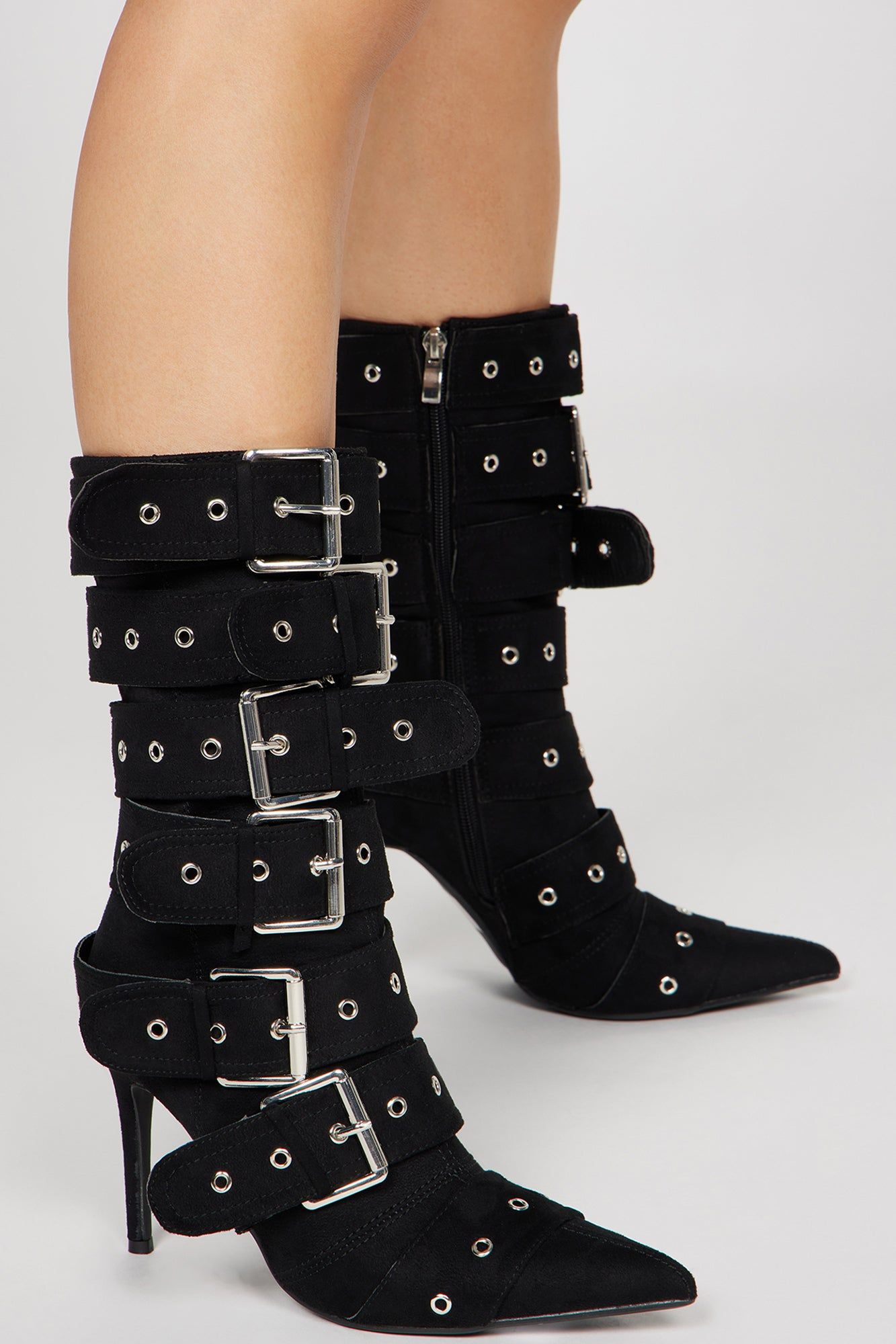 Iconic Moment Booties - Black sold by Fashion Nova product image thumbnail 3