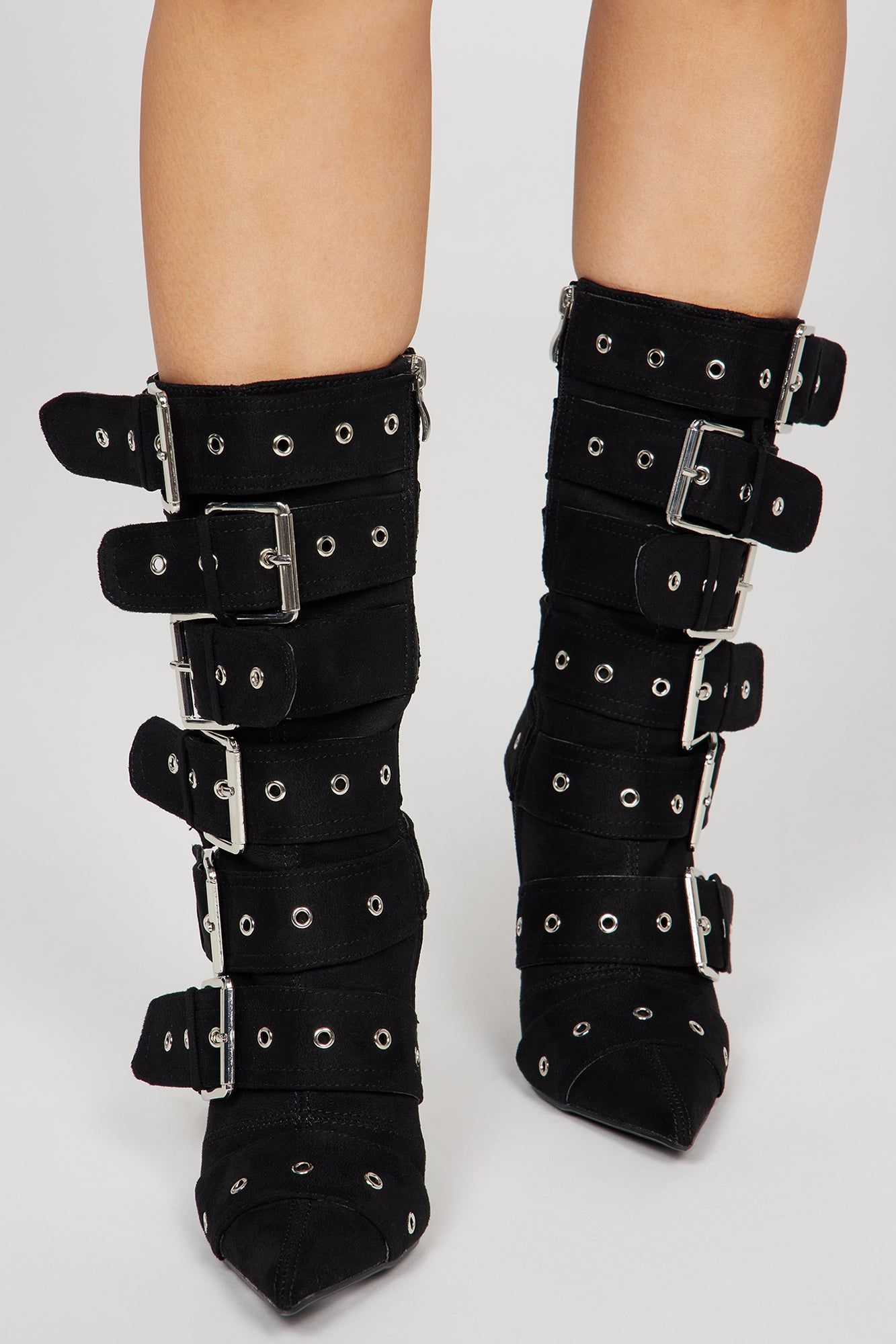 Iconic Moment Booties - Black sold by Fashion Nova product image thumbnail 2