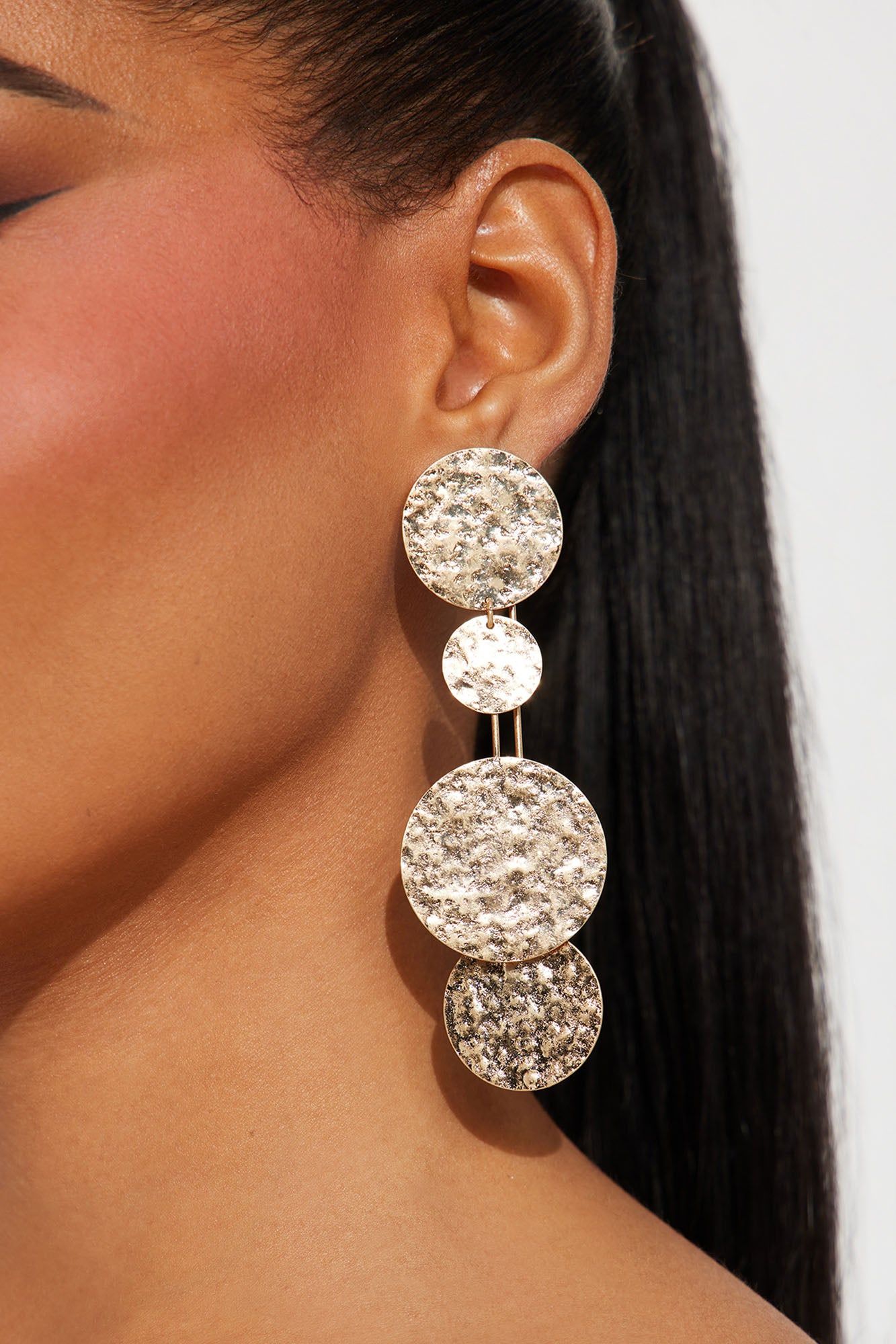 When In Mykonos Earrings - Gold sold by Fashion Nova product image thumbnail 3