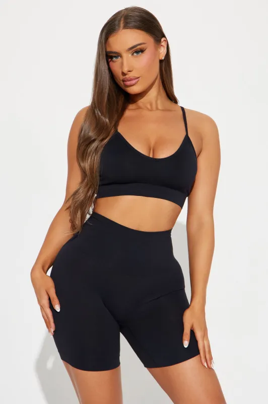 Easy Fit Seamless Bralette 2 Pack - Black/combo sold by Fashion Nova