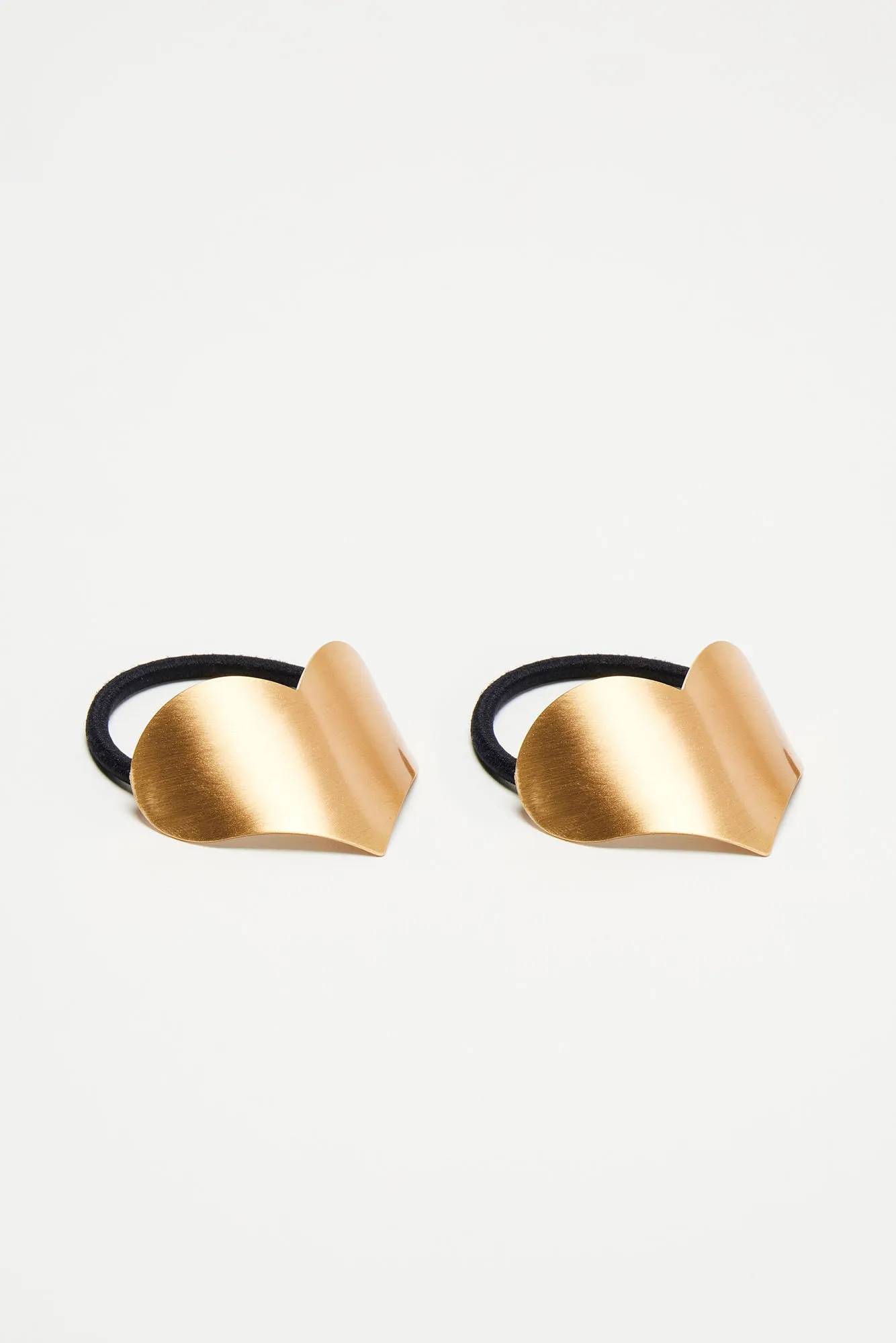 No Strings Attached 2 Piece Scrunchie Set - Gold sold by Fashion Nova product image thumbnail 3