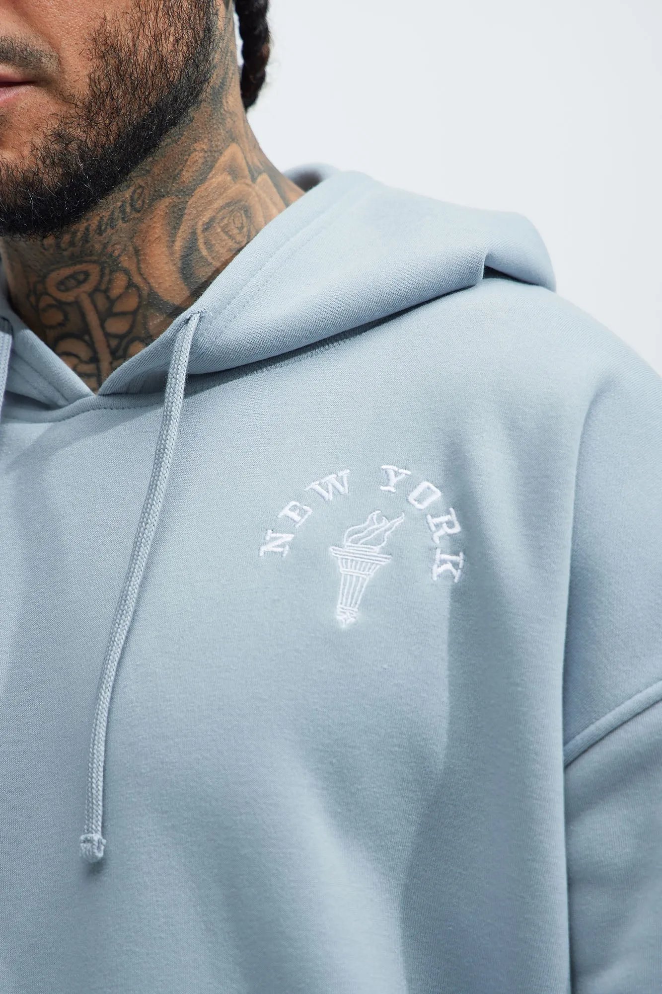 The City That Never Sleeps Hoodie - Grey sold by Fashion Nova product image thumbnail 4