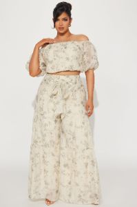 Soft Embrace Pant Set - Grey sold by Fashion Nova