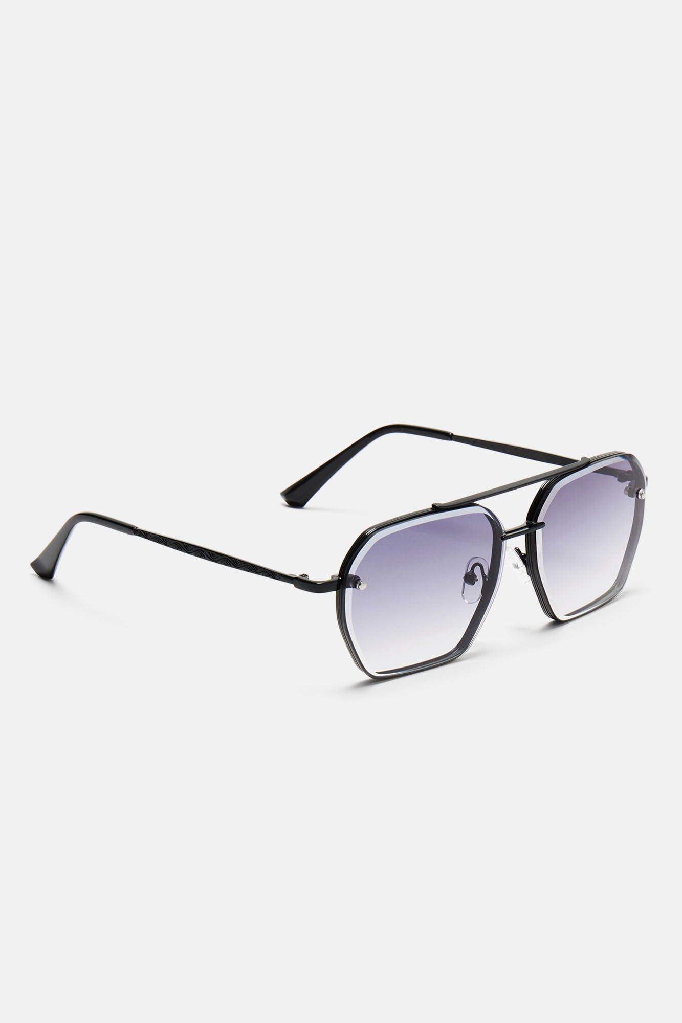 Kauai Sunglasses - Black/Smoke sold by Fashion Nova product image thumbnail 3