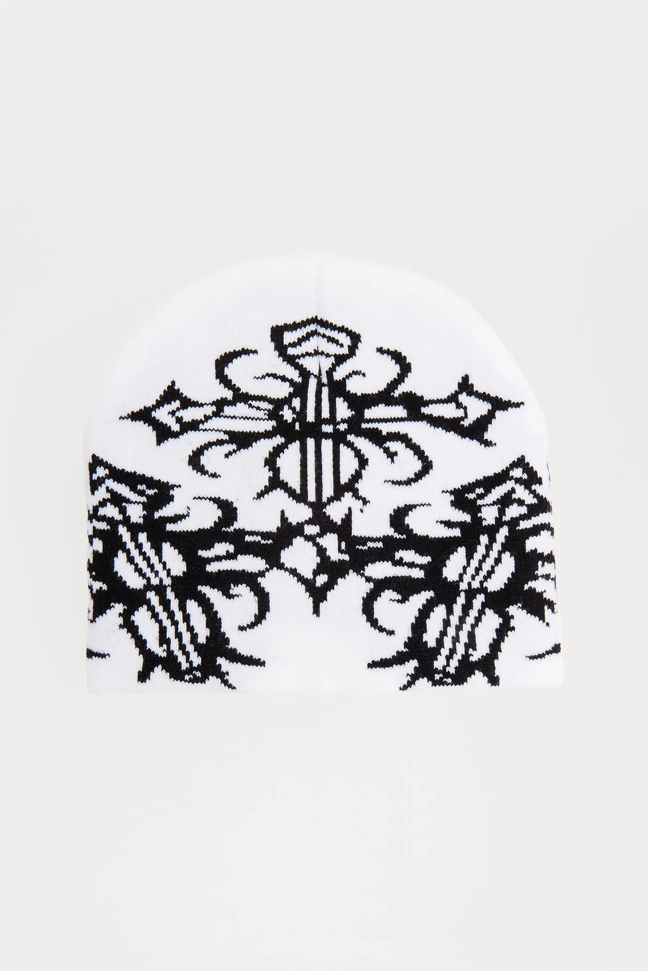 Cross Over Beanie - White/combo sold by Fashion Nova product image thumbnail 2