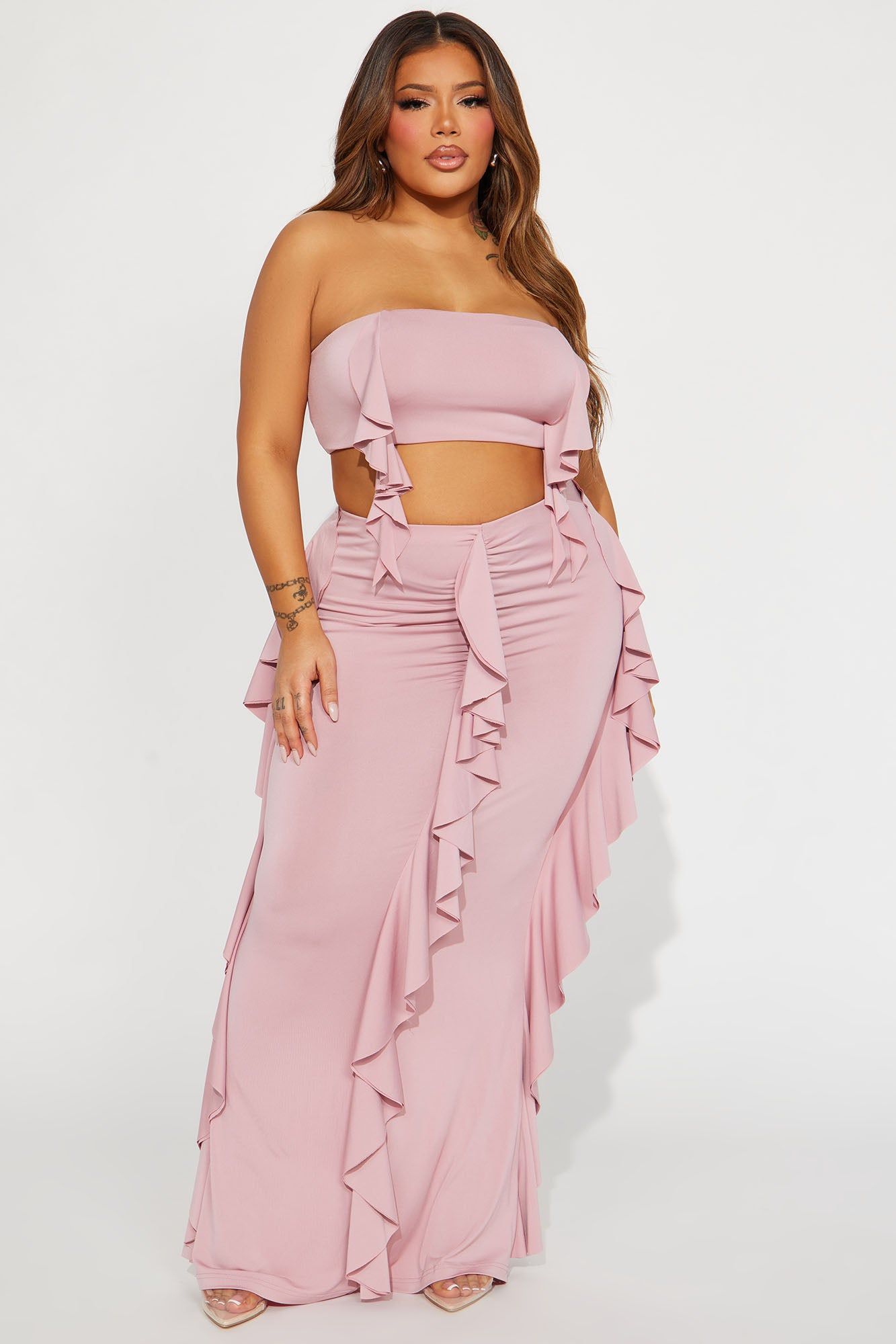 Love Affair Skirt Set - Mauve sold by Fashion Nova product image thumbnail 4