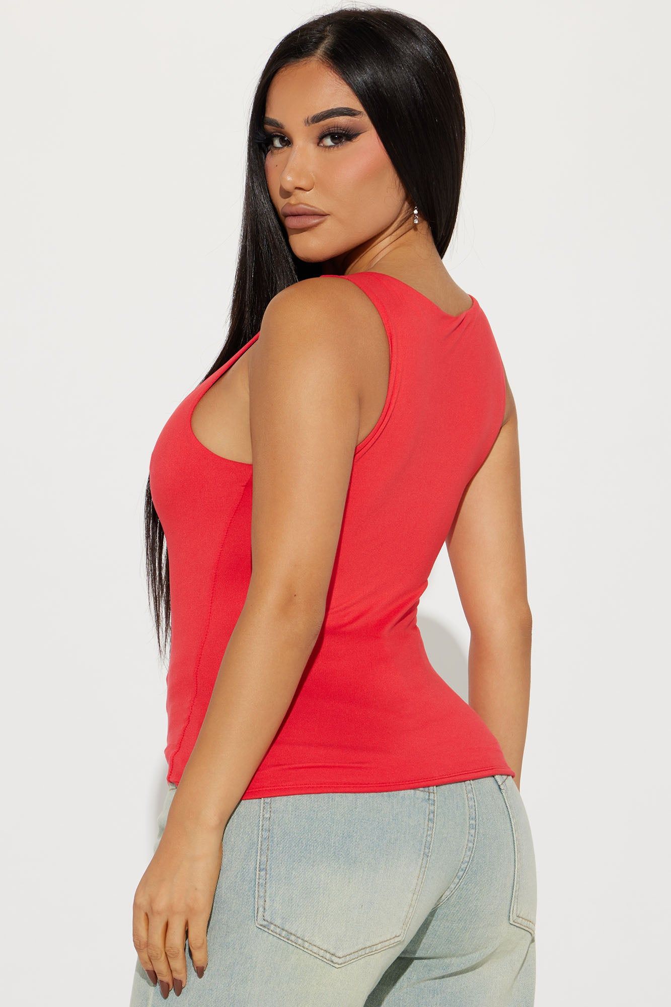 Thalia Tank Top - Cherry Pop sold by Fashion Nova product image thumbnail 3