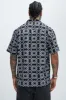 Interlocked Shirt - Black/Grey sold by Fashion Nova
