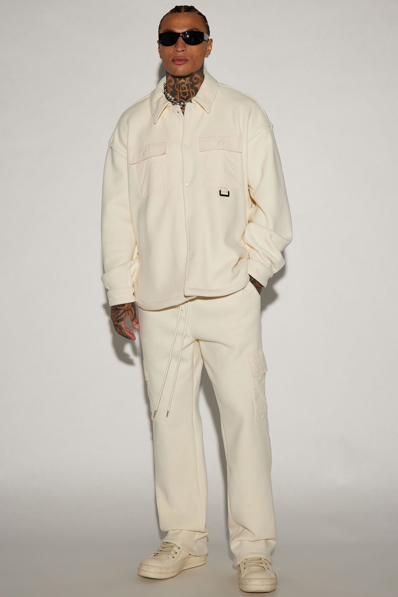 Watch It Happen Shacket - Cream sold by Fashion Nova product image thumbnail 2