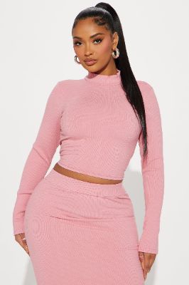 Mollie Snatched Top - Mauve sold by Fashion Nova
