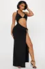 Milani Cut Out Maxi Dress - Black sold by Fashion Nova