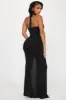 Milani Cut Out Maxi Dress - Black sold by Fashion Nova