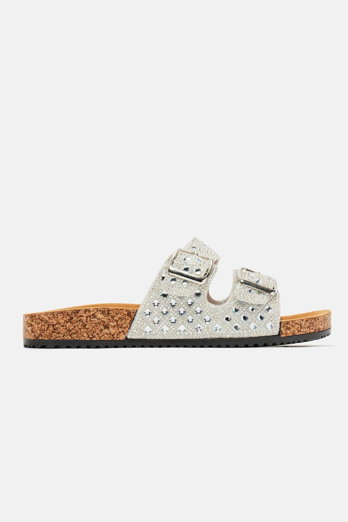 Main One Casual Slides - Silver sold by Fashion Nova product image thumbnail 2