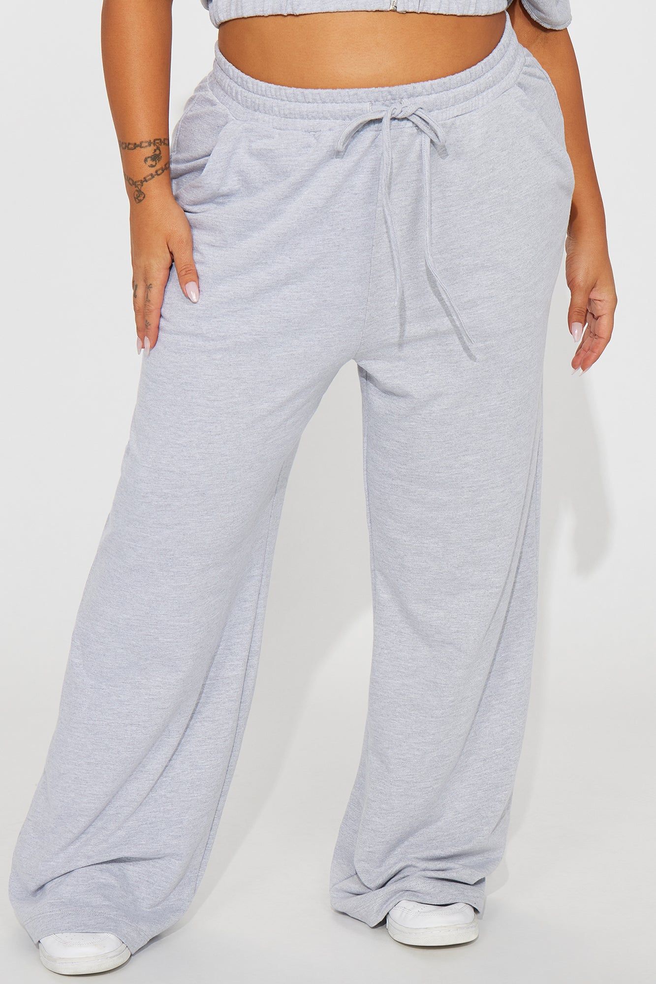 Time Travel Lounge Pant - Heather Grey sold by Fashion Nova product image thumbnail 2