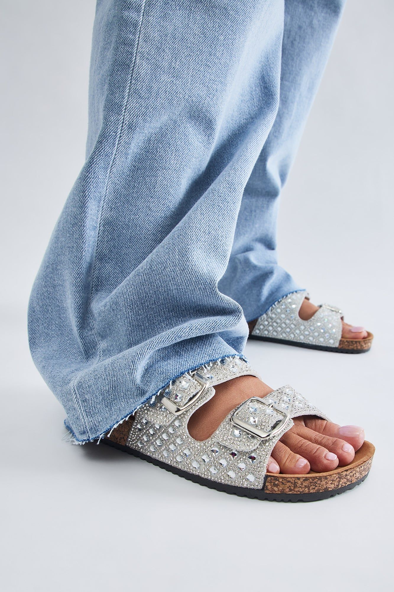 Main One Casual Slides - Silver sold by Fashion Nova product image thumbnail 4