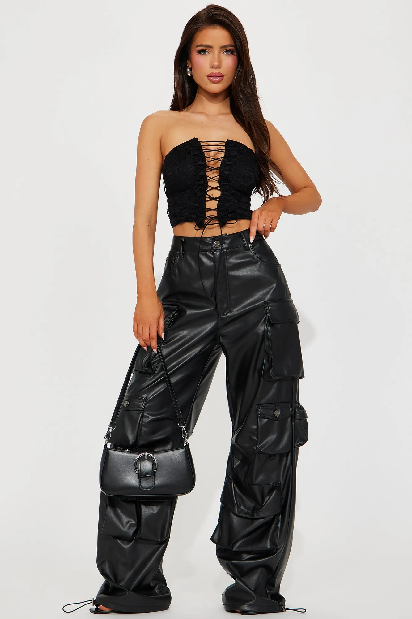 Lexxie Tube Top - Black sold by Fashion Nova product image thumbnail 2