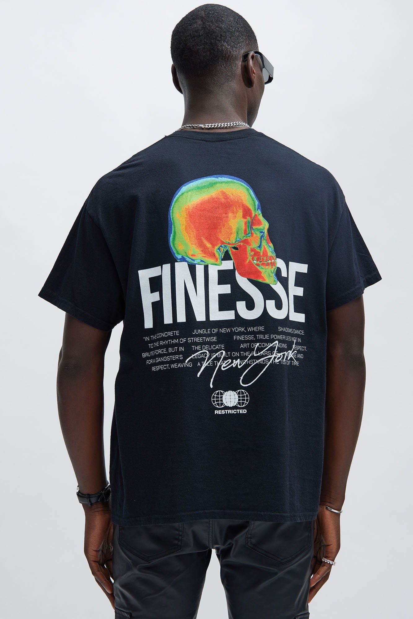 Finesse NYC Short Sleeve Tee - Black sold by Fashion Nova product image thumbnail 4