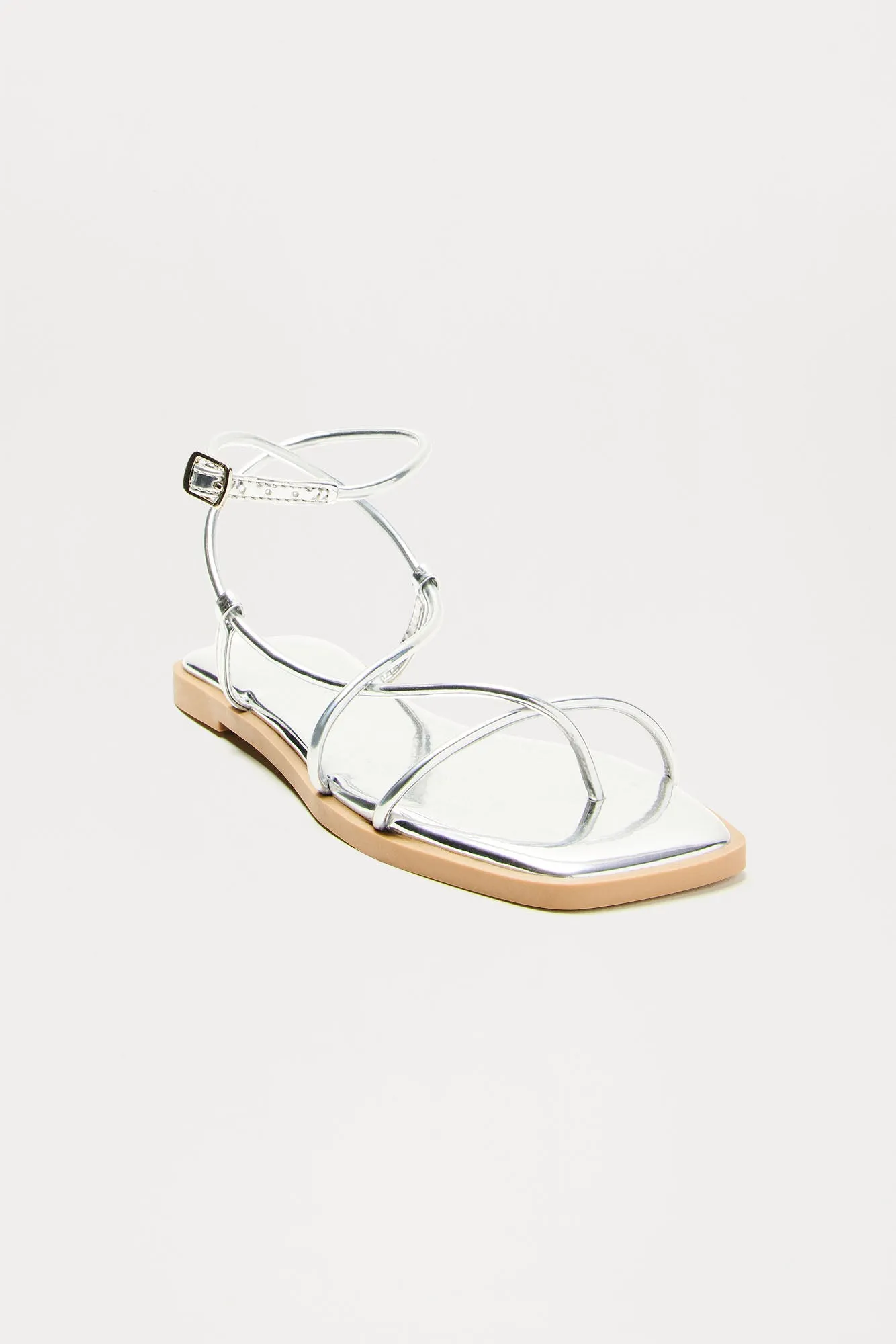 She's All About It Sandals - Silver sold by Fashion Nova product image thumbnail 2