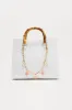 Polo Princess Bag Chain - Gold/Pink sold by Fashion Nova
