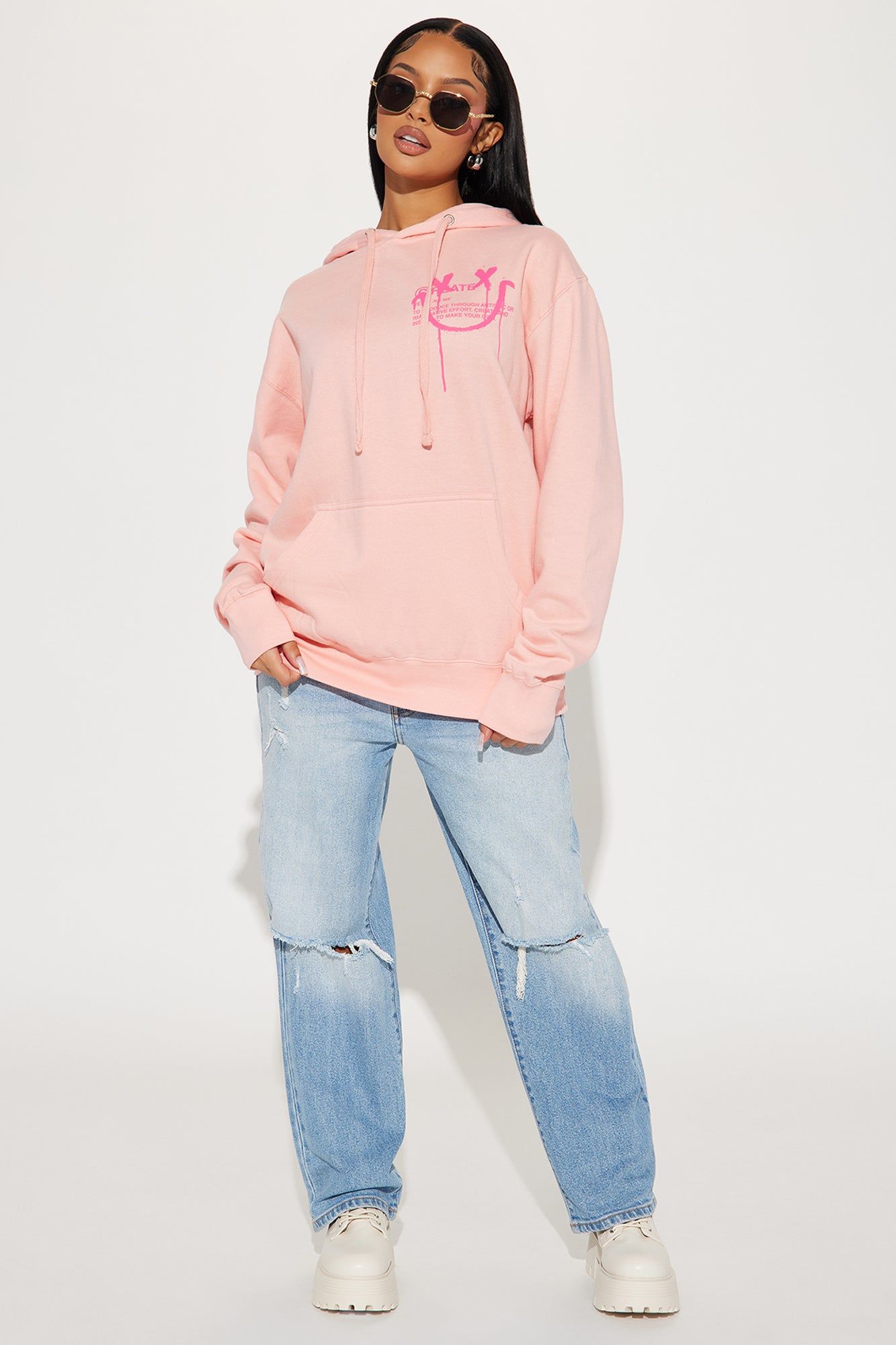 Create Art Hoodie - Pink sold by Fashion Nova product image thumbnail 2