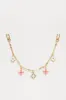 Polo Princess Bag Chain - Gold/Pink sold by Fashion Nova