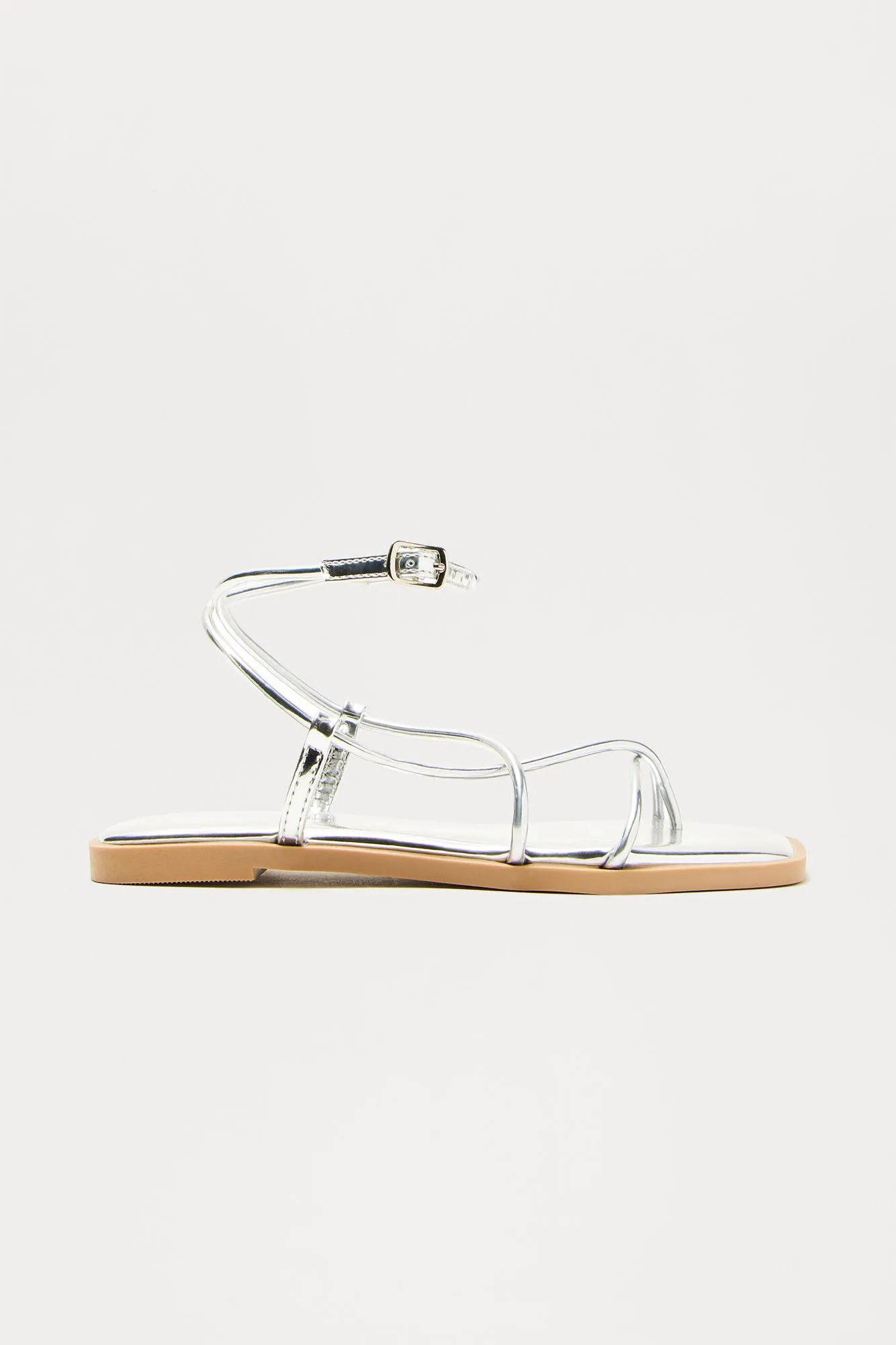 She's All About It Sandals - Silver sold by Fashion Nova product image thumbnail 4